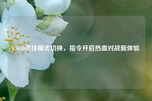 CSGO竞技模式切换，指令开启热血对战新体验